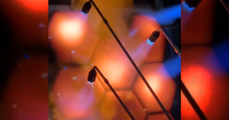 In a video, SpaceX CEO Elon Musk showed off the space company's Starship's "heat shield hex tiles" which could keep its spacecraft cool during re-entry.
