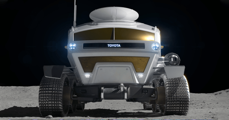 Japan's space agency is partnering with Toyota to build a six-wheeled, self-driving vehicle to explore the surface of the Moon as soon as 2029.
