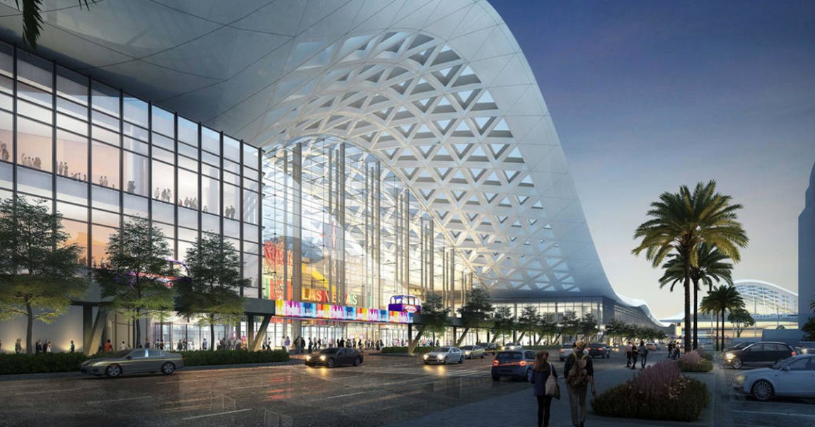 The Las Vegas tourism board announced today that it is recommending that the Boring Company builds an underground tunnel system for its convention hall.