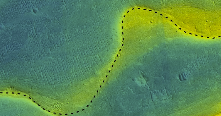 A new study found that Mars used to be covered in huge rivers — much wider than on Earth — for billions of years.