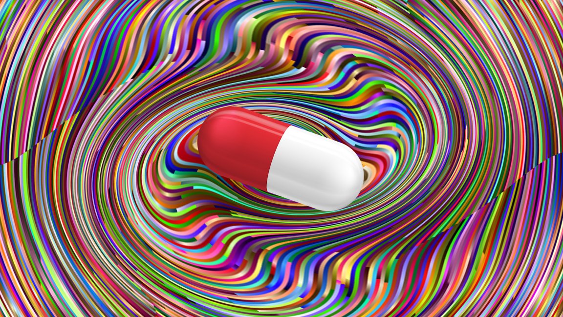New research shows that dosages of the drug DMT that are too low to cause hallucinations could indeed reduce symptoms of depression and anxiety.