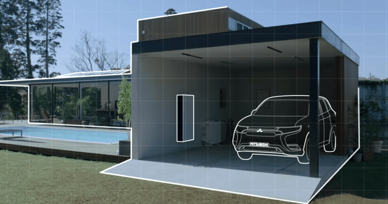 Mitsubishi’s New Hybrid Can Power Your Home During a Blackout