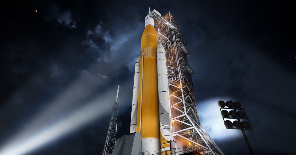 NASA administrator Jim Bridenstine suggested NASA might use a commercial rocket to boost its Orion crew capsule around the Moon in 2020.