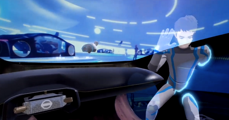Nissan Wants to Beam 3D Anime Versions of People Into Its Cars