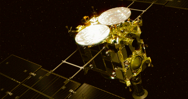 The bombing isn't an act of space vandalism. The goal is to blow a 10-meter crater in asteroid in order to see what it looks like on the inside.