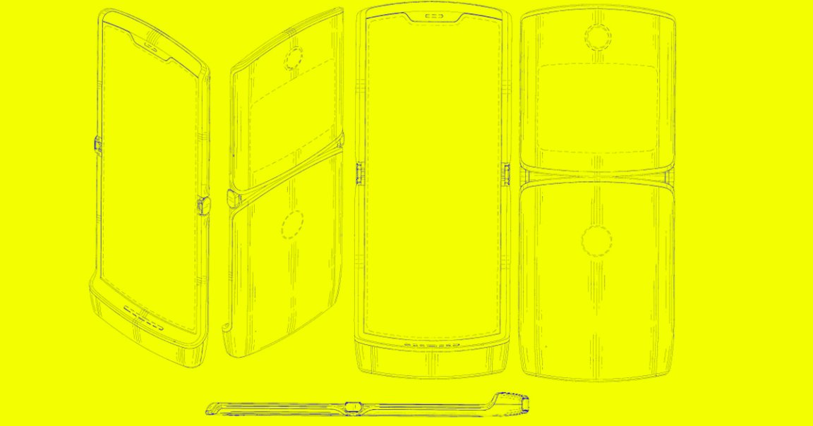 New images appeared in a since-deleted post on Chinese social media network Weibo of Motorola's upcoming folding RAZR smartphone.