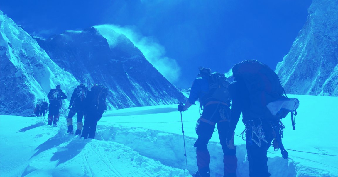 As the planet heats up, climate change has melted the snow off of Mt. Everest, revealing the remains of long-dead climbers.