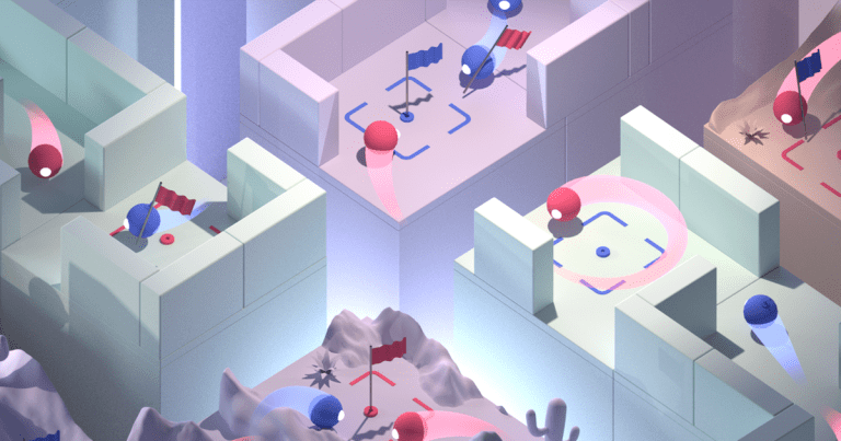 While playing rounds of capture the flag in Quake III Arena, DeepMind's artificial intelligence was able to outperform human teammates.