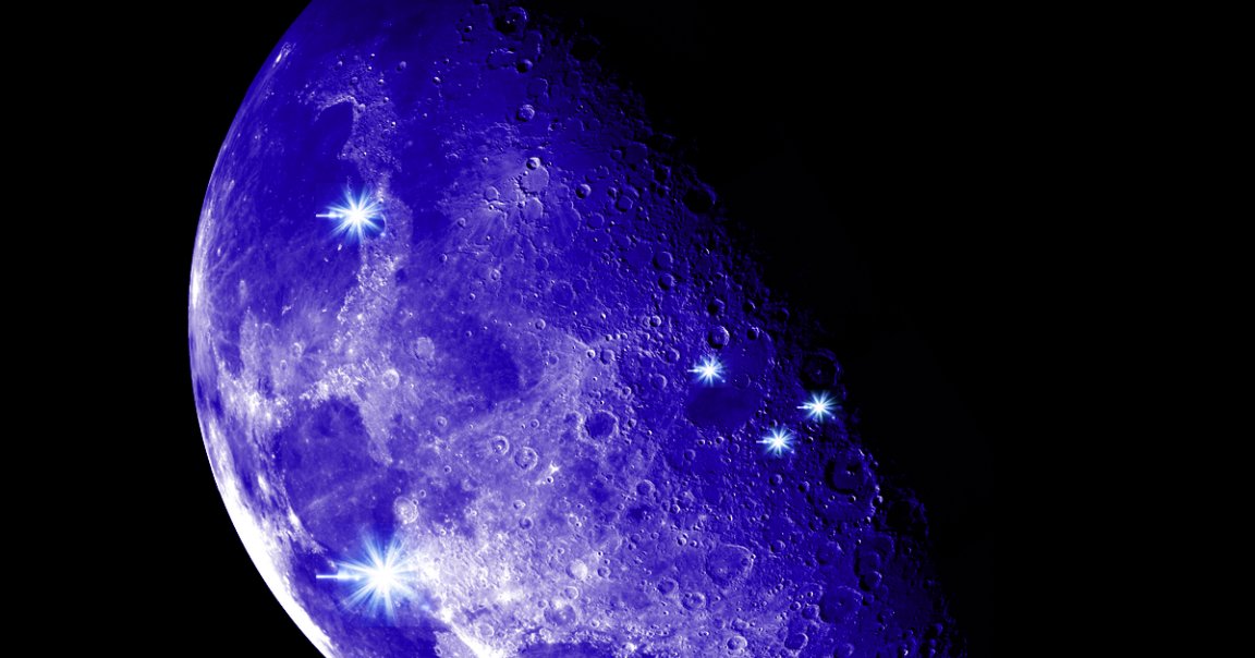 Several times a week, short bursts of light appear on the surface of the Moon. Scientists have only been able to guess as to why the phenomenon occurs.