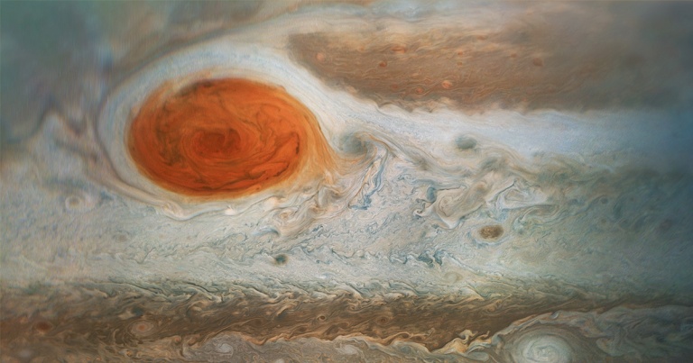NASA scientists report that Jupiter's Great Red Spot is shrinking and that it could totally dissipate within the next 20 years.