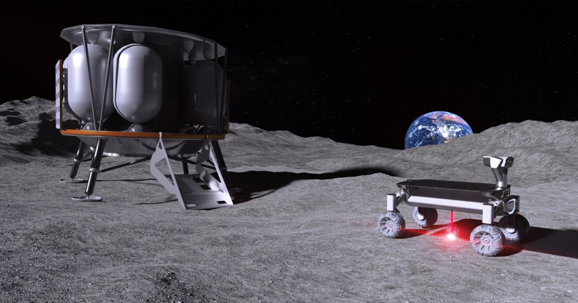 The MOONRISE project plans to send a small laser system to the Moon in 2021, testing the device's ability to melt Moon dust into a usable building material.