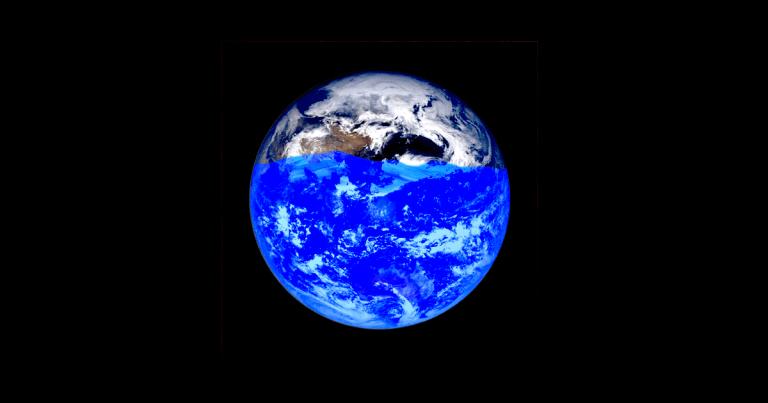 The Earth's oceans are gradually leaking into the interior of the Earth — though nowhere near fast enough to cancel out climate change.