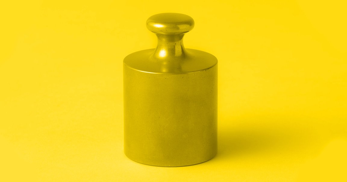 As of Monday, a kilogram is now defined by the relationship between energy and mass as opposed to a metal cylinder in France.