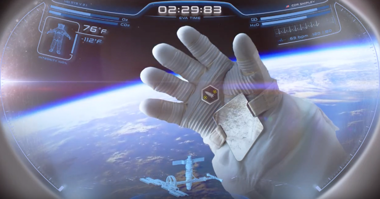 Next-Gen Spacesuit Helmet Has an “Iron Man” Heads Up Display