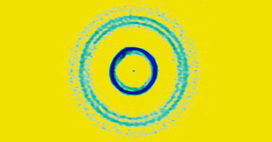 The inward migration of a recently formed exoplanet is causing never-before-seen structures to form in its host star's protoplanetary disk.