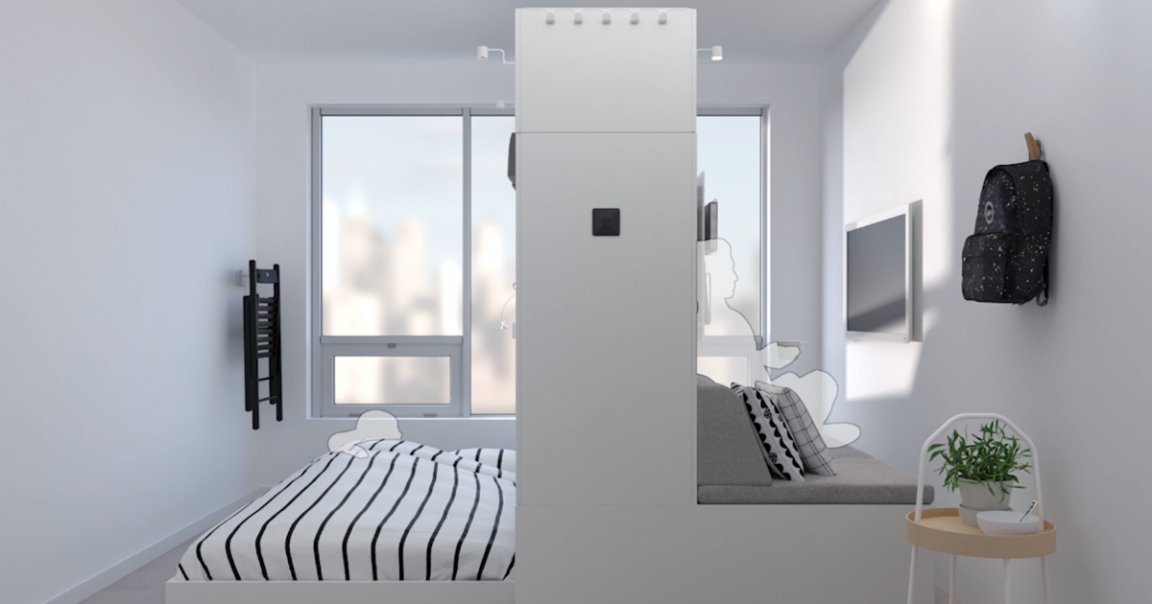 Swedish furniture maker IKEA is partnering with American startup Ori to create a line of robotic furniture to help people save space in small apartments.
