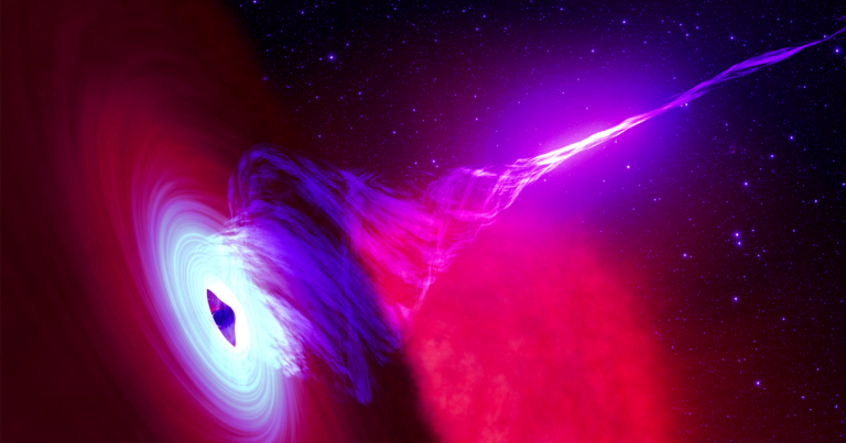 A new model reveals that black holes could take in a steady stream of antimatter particles that gradually chip away until the black hole dissipates.