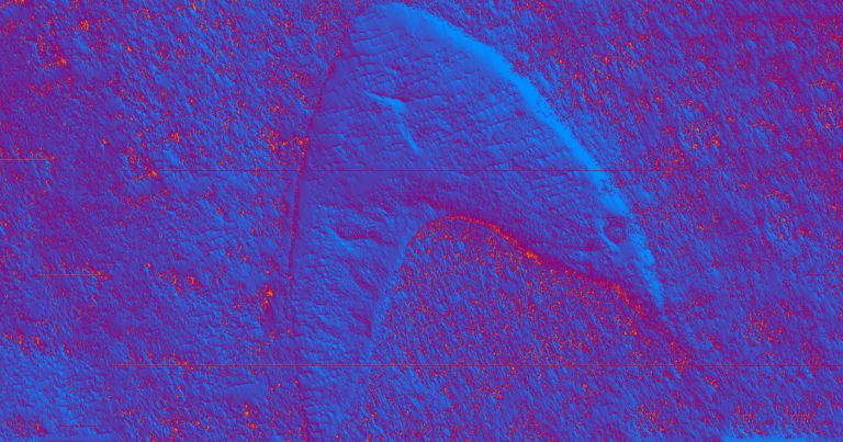 NASA's Mars Reconnaissance Orbiter's on board HiRise high-resolution camera just spotted a dune in the shape of the "Star Trek" logo on Mars.