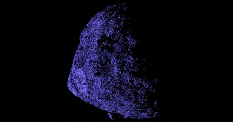 NASA's OSIRIS-REx spacecraft just zipped really close to tiny asteroid Bennu to snap an incredibly detailed image.