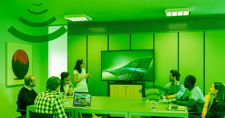 Smart electronics company Signifiy announced a new take on the internet of things: the Truelifi, a smart lightbulb that can beam data streams using light.