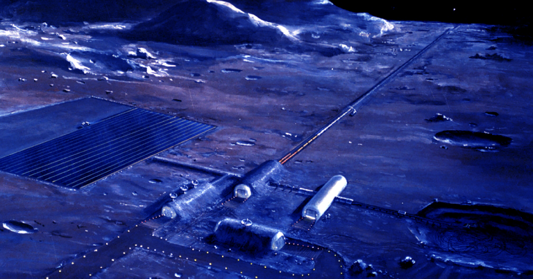 Wild Idea: Use Railguns to Extract Resources From the Moon