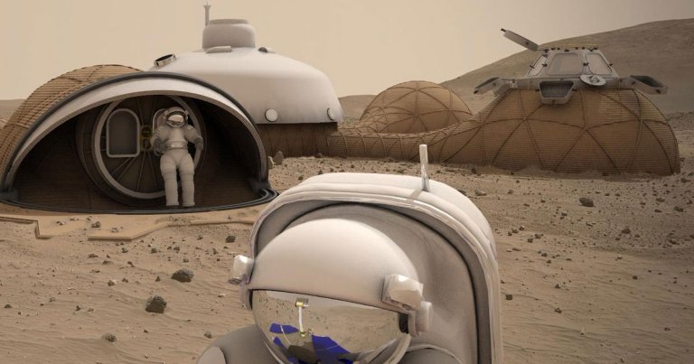 It may be possible to terraform Mars by blanketing future space farms with a thin layer of aerogel that blocks radiation and heats the ground.