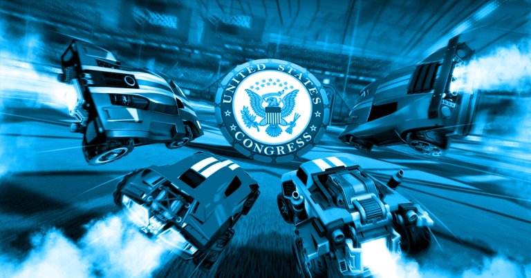 It sounds like a joke, but members of Congress and their staff are getting together Wednesday to play the video game "Rocket League."