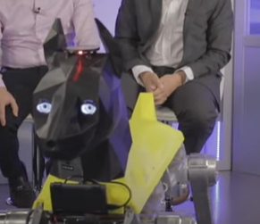 Astro robodog has some seriously creepy eyes