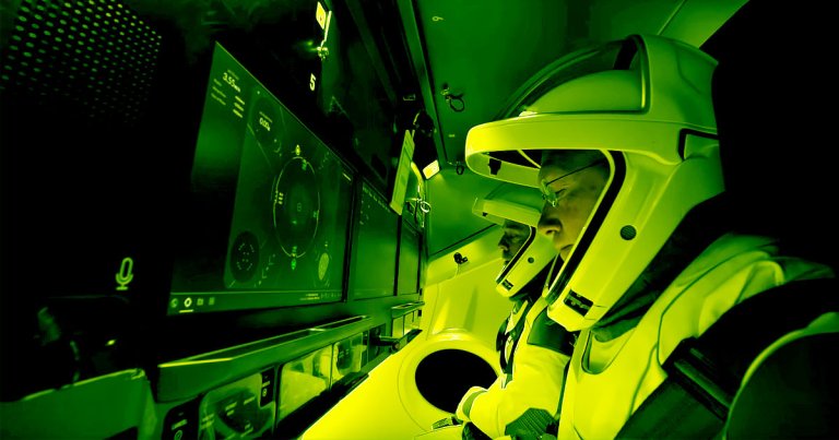 NASA astronauts Bob Behnken and Doug Hurley got to test out their hot new spacesuits for launch day of the long-awaited SpaceX Crew Dragon test flight.