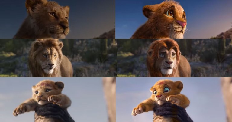 A new deepfake on YouTube brought some signature cartoony design elements back to Disney's new live-action "The Lion King" remake.
