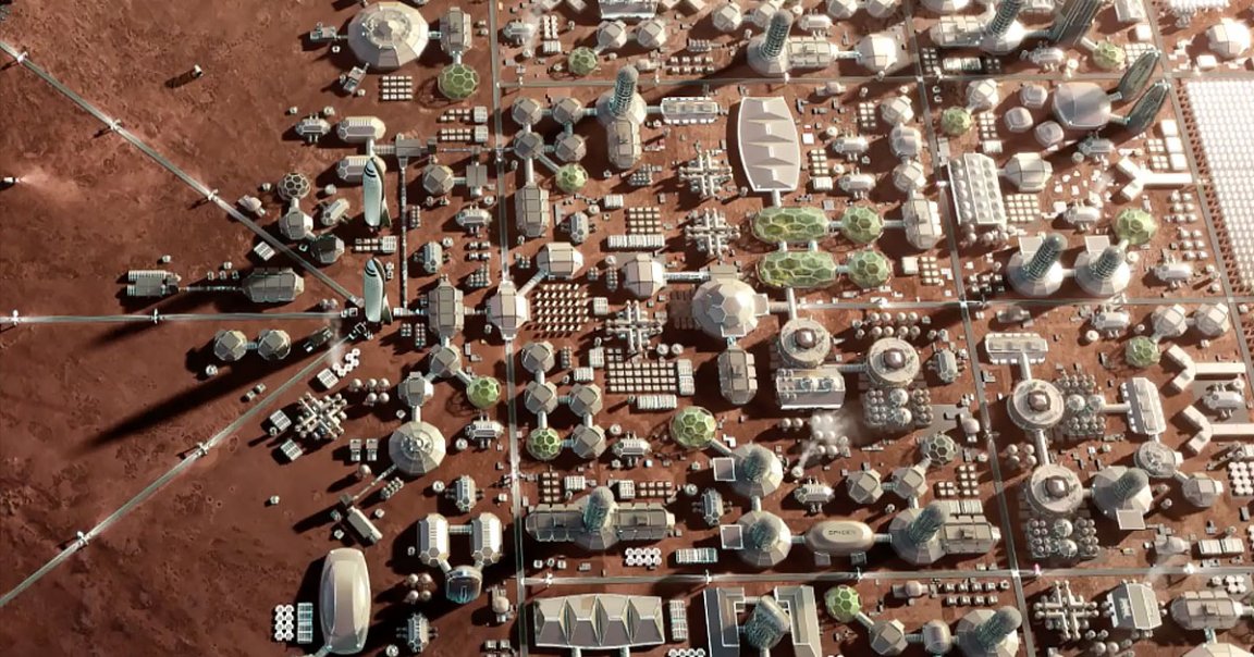 SpaceX CEO Elon Musk estimates the cost of building a self-sustaining city on Mars to be anywhere "between $100 billion and $100 trillion."
