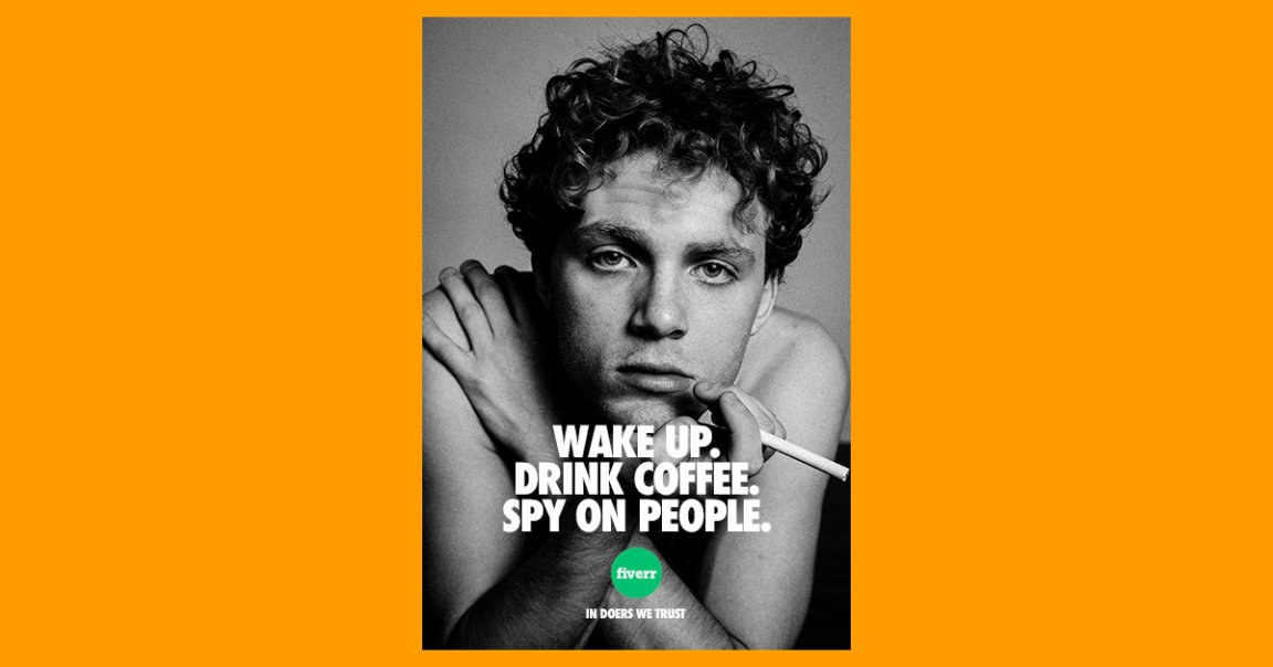 The freelance job board Fiverr housed a number of people offering illegal or otherwise unsettling surveillance and spy services.
