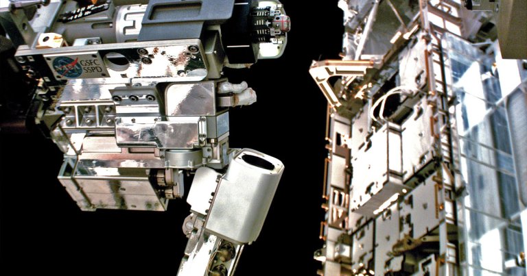 NASA’s Robotic Refuelling Mission 3 just successfully demonstrated the first of three tools designed to refuel NASA spacecraft in space.