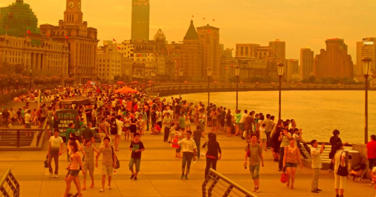 If global temperatures reach two degrees Celsius about pre-industrial levels, 30,000 additional people will die in Chinese cities every year.