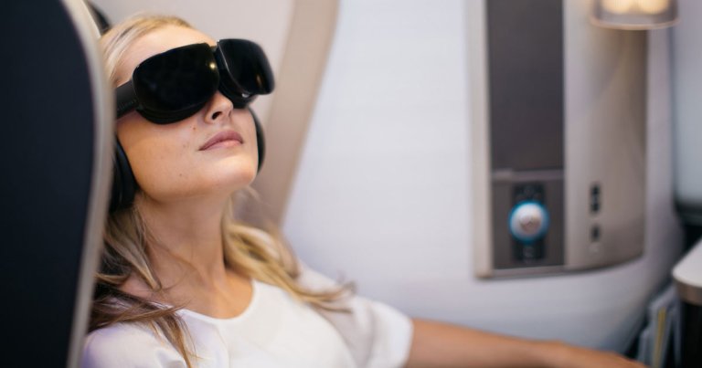 British Airways is testing a range of new VR entertainment features for select first class flights between London's Heathrow airport and JFK in New York.
