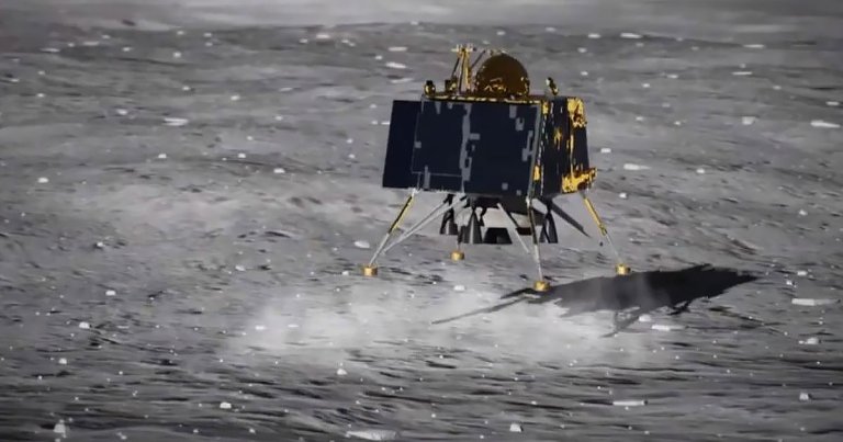 An Indian newspaper quoted an ISRO official as saying that the country's lunar lander landed in one piece. The report has yet to be confirmed.