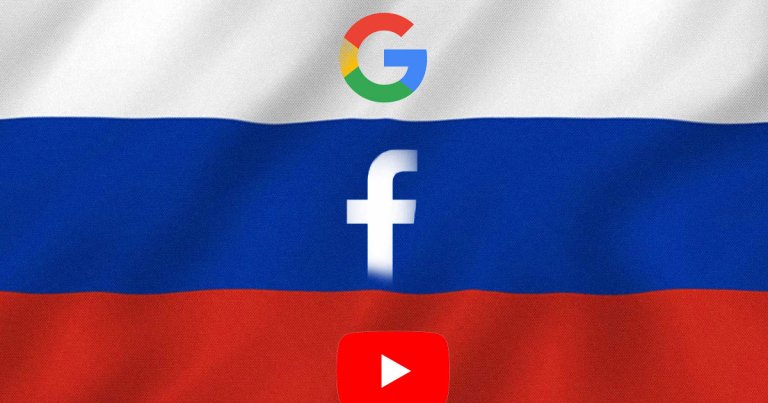 A state-owned communications watchdog in Russia claims that Google, Facebook, and YouTube interfered with a local election by allowing political ads.