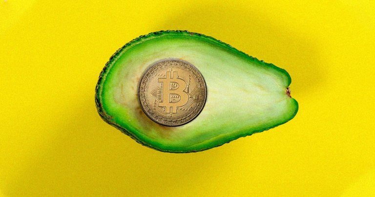 There's a correlation between the prices of avocados and the price of Bitcoin. It's all-but-certainly a fluke, but certainly a bizarre one.