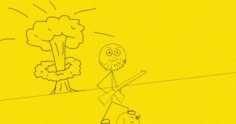 A browser game called "Aim and Shoot" pits the player against human-hunting neural networks that learn to become increasingly deadly.