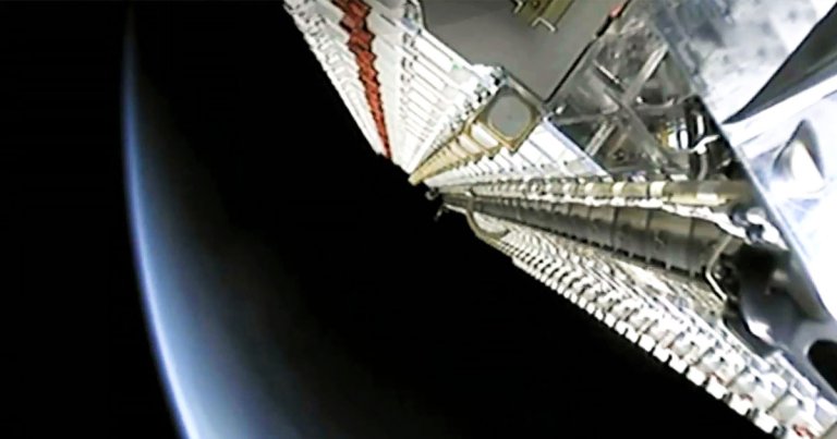 SpaceX CEO Elon Musk just sent a tweet out using satellite internet provided by a network of Starlink satellites launched by the space company.