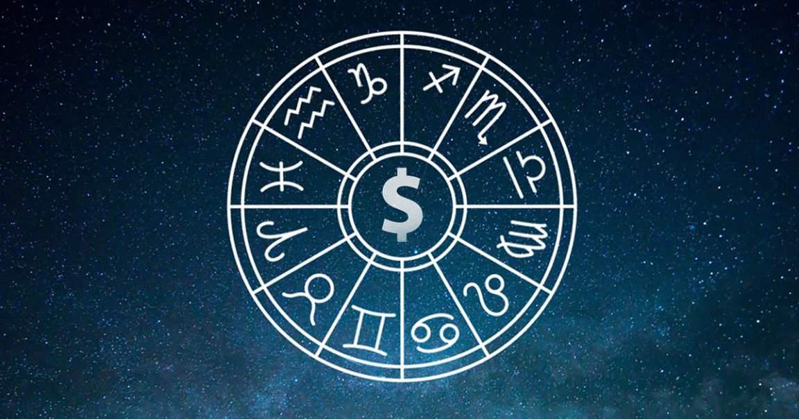 A satirical app called "Bull and Moon" recommends stocks to people based on their astrological sign, offering a "compatibility score" for companies.