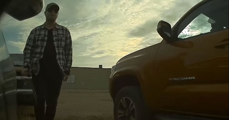 20 year-old Austin Grabas from Edmonton, Alberta turned himself in after vandalizing a Tesla Model 3 by keying it in a parking lot last week.