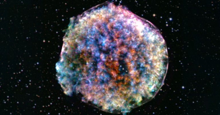 A famous supernova has a cloudy, cotton candy-like appearance. Finally, scientists think they may have an idea of where its bizarre clumps came from.