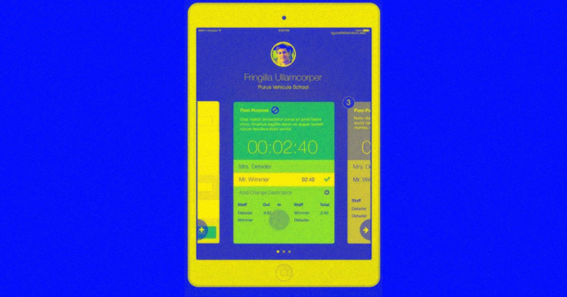 Hundreds of schools in the U.S. have traded in the physical hall pass for an app called e-Hallpass — and It has some parents furious.
