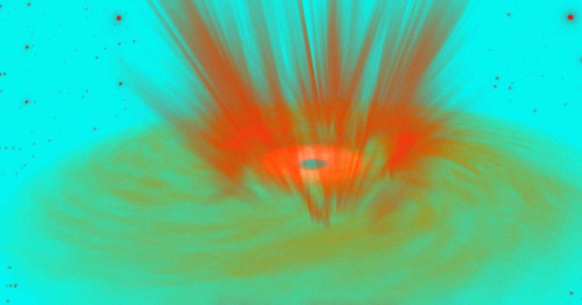 Scientists believe they've spotted the turbulence allowing black holes to transfer heat to the gas at the core of their galaxy clusters.