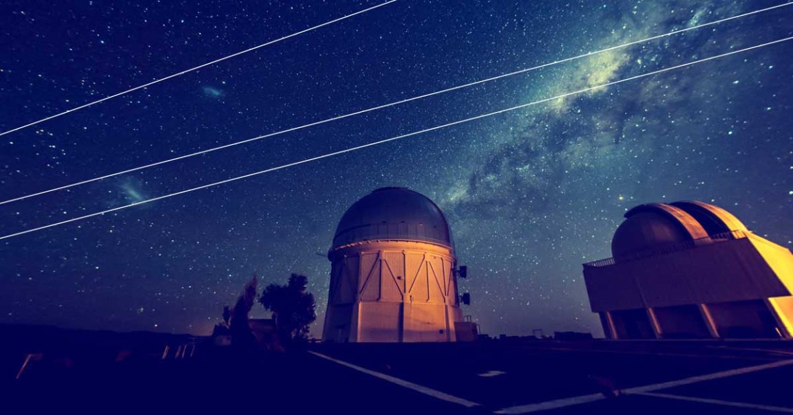 Astronomers are finding that the 122 satellites SpaceX has launched so far are already ruining the night sky, showing up as bright trails in observations.