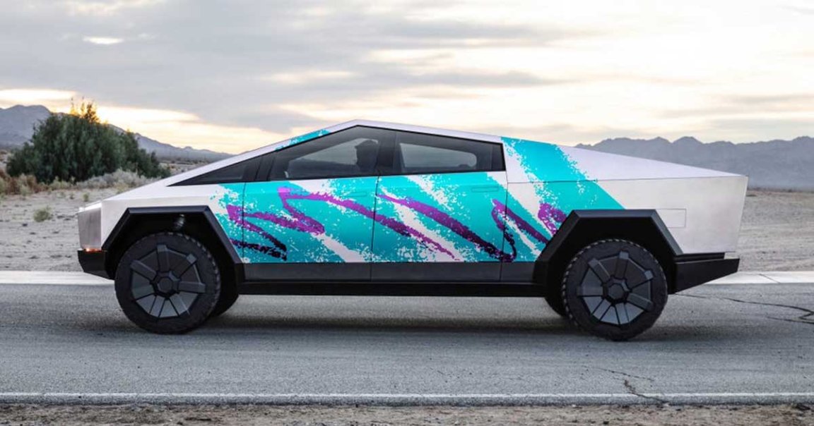 Tesla's Cybertruck turned a lot of heads for its unapologetically brutalist design, and now the internet has given the bizarre truck a radical new makeover.