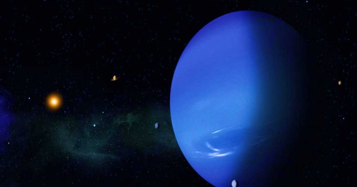 New NASA research found that Neptune has two moons that are locked in a strange orbital dance in order to "maintain the peace."