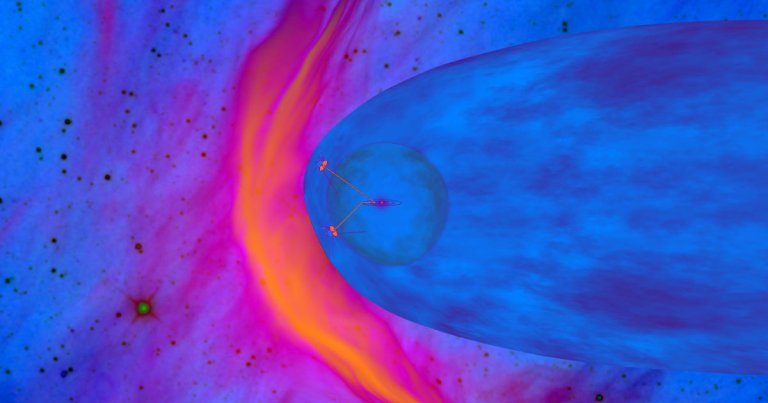New research suggests that a fiery layer of super-hot plasma marks the transition between our solar system and interstellar space.