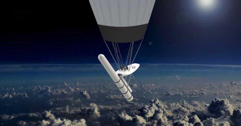 A startup is developing a system that could allow spacecraft and satellites to launch after being dropped from a massive hot-air balloon at 60,000 feet.